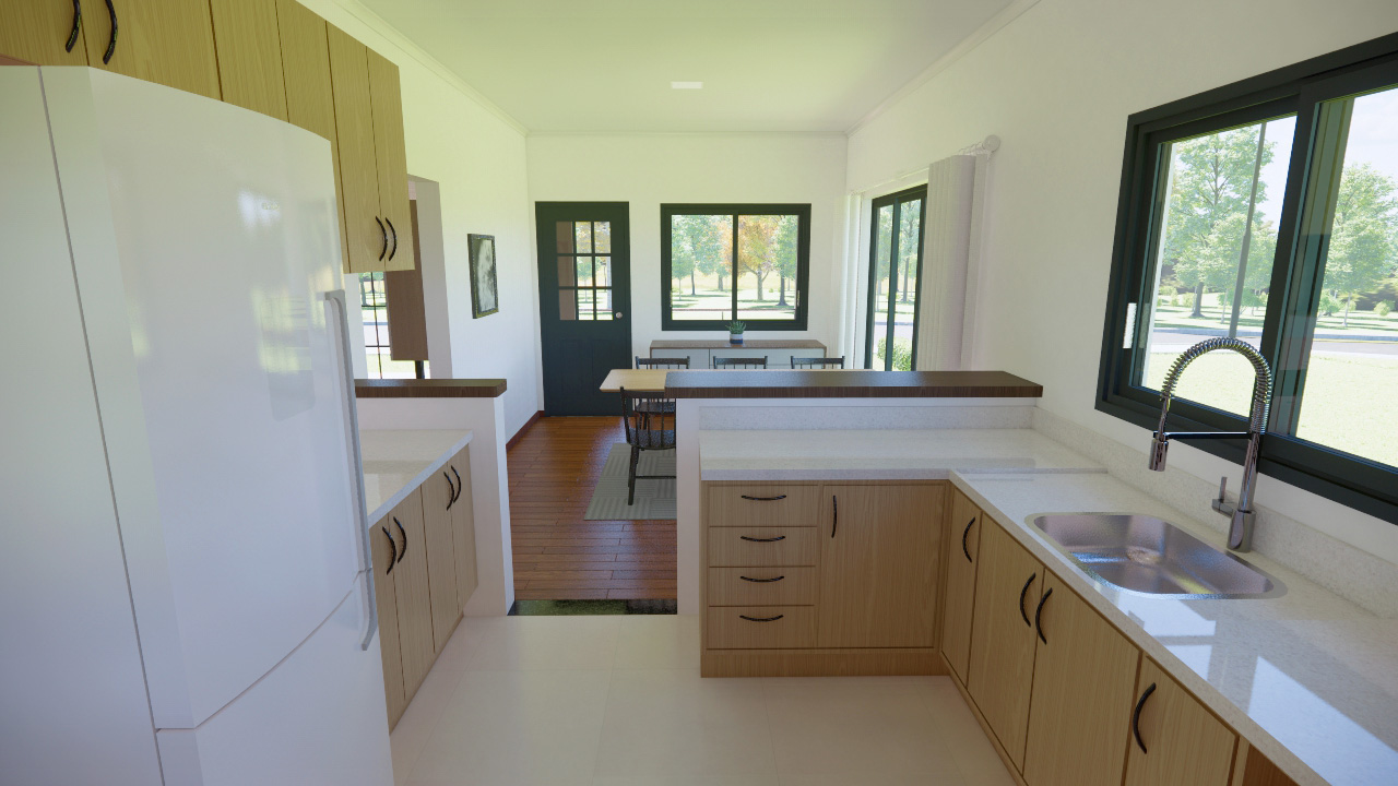 Simple 3 Bedroom House Plan H5 Simple House Design