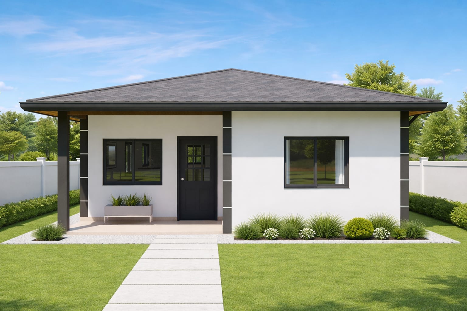 3 Bedroom House Design – H3r (Reverse)