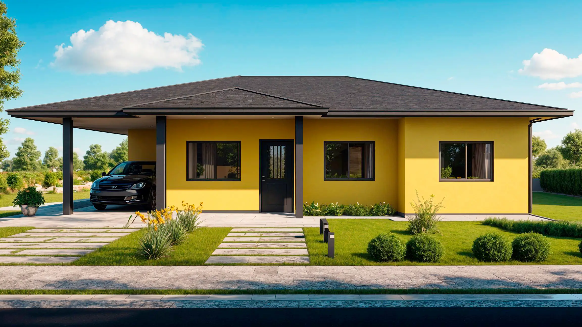 house front design